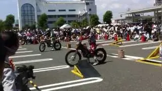 バイクのふるさと浜松2012　トライアルデモンストレーション１