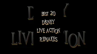 Best 20 Disney Live Action Remakes #shorts #disney #movie