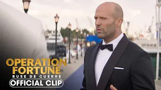 Operation Fortune (2023) Official Clip 'You’re an Actor…Act' – Jason Statham, Aubrey Plaza