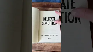 Book Preview Delicate Condition Dark Suspense Thriller #booktube #thrillersuspense #books