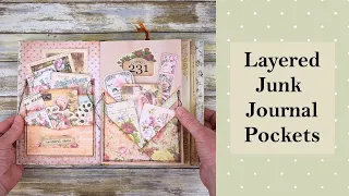 Junk Journal With Me: Easy Layered Pockets