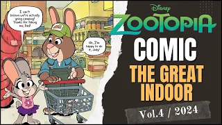 Zootopia Comic: The Great Indoors 🌟🏠 | #Zootopia #ComicAdventure #TheGreatIndoors
