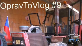 OpravToVlog #9  / Zetor Crystal 16145 část:3 / světla, podlaha, palivoměr a další / oprava Zetor