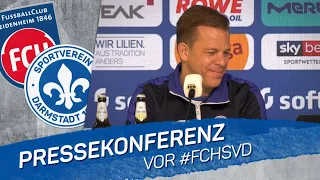 Darmstadt 98 | Pressekonferenz vor #FCHSVD