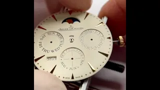 Servicing the JLC Master Ultra Thin Perpetual Calendar ASMR