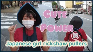 Japanese GIRL RICKSHAW pullers | My Rickshaw Journey