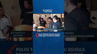 Polisi Tangkap Pelaku Asusila Teror Alat Kelamin Jember #shorts #pelaku #asusila #kelamin #jember