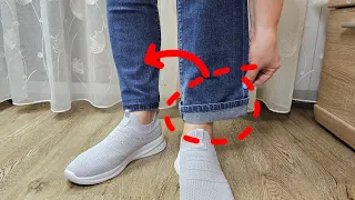 How to easily shorten and taper jeans in 10 minutes while maintaining the factory seam!