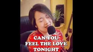 Can You Feel the Love Tonight (The Lion King) | Cover by Melody Hwang (WITH LYRICS)
