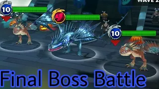 The FINAL BOSS BATTLE - RUSH TO RESCUE CHICKEN - New Gauntlet Event - Dragons:Rise of Berk