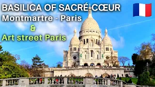 🇫🇷 The Basilica of the Sacred Heart of Paris  | Basilica Sacre Coeur Paris  | Montmartre Paris