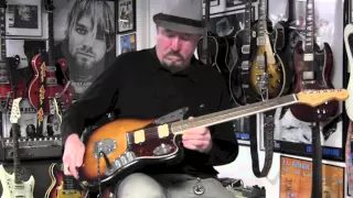 Fender Jaguar Kurt Cobain Worn Guitar Demo