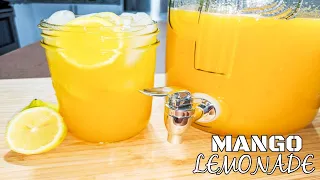 Homemade Mango Lemonade | Recipe