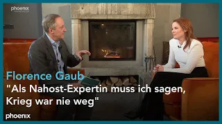 phoenix persönlich: Militärexpertin Florence Gaub zu Gast bei Michael Krons