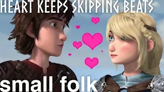 ASTRID DOESN'T KNOW HOW TO FEEL ABOUT HICCUP!? HTTYD Original Fansong: Heart Keeps Skipping Beats
