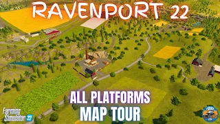 RAVENPORT 22 - Map Tour - Farming Simulator 22