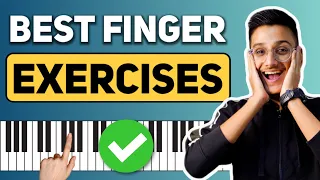 Don't miss these exercises on piano - Top 4 piano finger exercise - finger practice-PIX Series Hindi