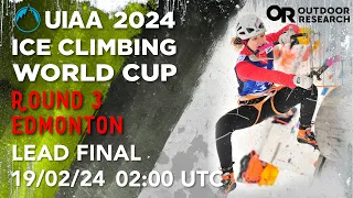 2024 UIAA Ice Climbing World Championships and World Cup (Round 3) LEAD FINALS - Edmonton, Canada