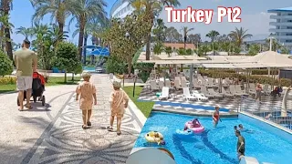 Turkey 2022 | Turkey Vlog Part 2 | Turkey With Family | Aqua Park|Crystal Admiral Resort Suites Spa