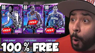 Free Endgame Bill Russell and Guaranteed Free Endgame Option Pack for EVERYONE in NBA 2K23 MyTeam