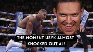 The moment Usyk almost knocked out AJ! Anthony Joshua vs Oleksandr Usyk 12th Round Final Seconds