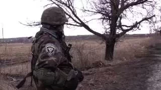 Украинские бойцы в Чернухино