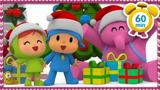 POCOYO IN ENGLISH - 🎄Christmas Party🎄[60 MIN] | COMPILATION | CARTOONS FOR KIDS