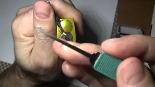 ABUS 72/40 padlock single pin picked