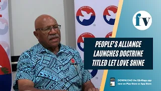 People’s Alliance launches doctrine titled Let Love Shine | 21/10/2022