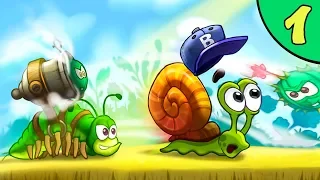 Несносный УЛИТКА БОБ 3. Серия 1. Мультик Snail Bob 3 на канале Игрули TV