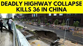 China News | Death Toll In Southern China Highway Collapse Rises To 48 | China Road Collapse | N18V