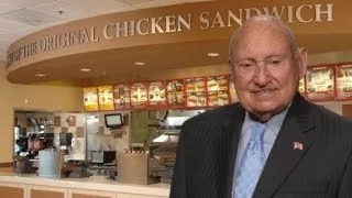 Chick-fil-A founder created the fast food chicken sandwich