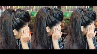 New hair style | easy hair style with twist #hairstyle #hair