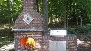 How to Build a Brick Fireplace - DIY - Part 1 of 5