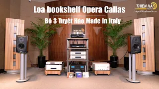 Loa bookshelf Opera Callas - Tuyệt Tác Made in Italy