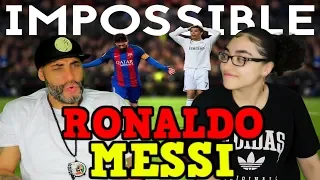 10 Impossible Goals Scored By Lionel Messi That Cristiano Ronaldo Will Never Ever Score REACTION