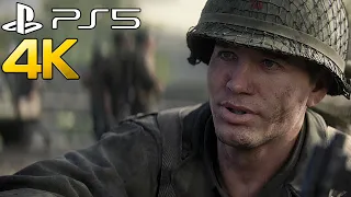 OPERATION COBRA [PS5 4K 60FPS] Next-Gen Realistic Graphics PlayStation 5 Call of Duty WW2 Gameplay