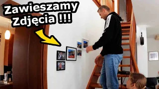 Dekorujemy ściany w Domu !!! - Kasia wywołała Zdjęcia, Ja Zawieszam - Idzie mi TRAGICZNIE !!! (#819)