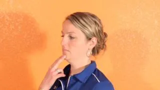 "The Chin Tuck" -A Neck Strengthening and Posture Exercise -HD