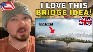 American Reacts to Why Are There No Bridges in East London?