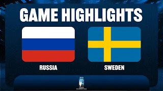 Russia vs. Sweden - 2019 IIHF Ice Hockey U18 World Championship
