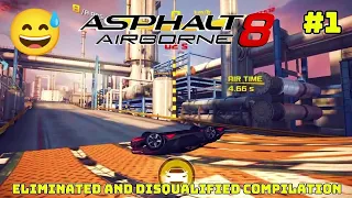 Asphalt 8 Eliminated And Disqualified Scene Compilation #8