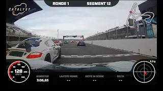 Onboard Zandvoort Porsche Cayman - finale race PCR okt 2022 - lap 1