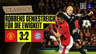 Robben-Volley zerstört Uniteds furiosen Start: Man Utd - FC Bayern  | UEFA Champions League | DAZN