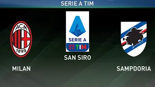 AC Milan vs Sampdoria 2020 Week 18 Serie A | Ibrahimovic returns to AC Milan