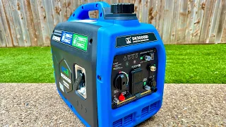 DINKING 3000 watt DUAL FUEL inverter generator:  Testing the capability