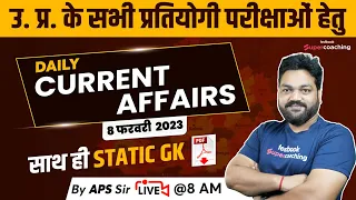 8th February 2023 Current Affairs | Daily Current Affairs | Current Affairs For All Exam By APS Sir