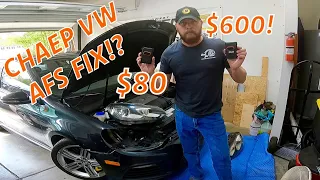 VW AFS Diagnose & Fix (The Cheaper Way)