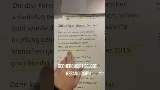 BioNtech und Ugur Sahin‼️             Geld über Gesundheit