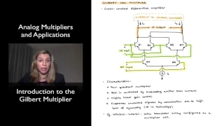 Intro to the Gilbert Multiplier